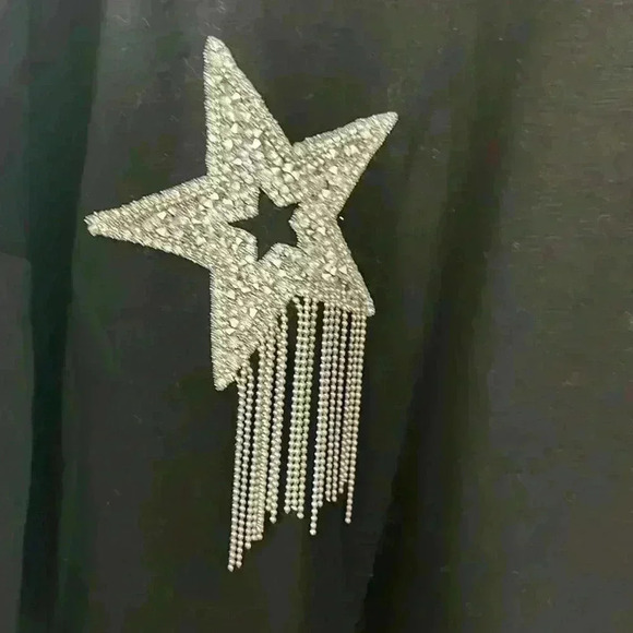 NASH Nashville One Size Star T-Shirt Dress NWT - Picture 4 of 7